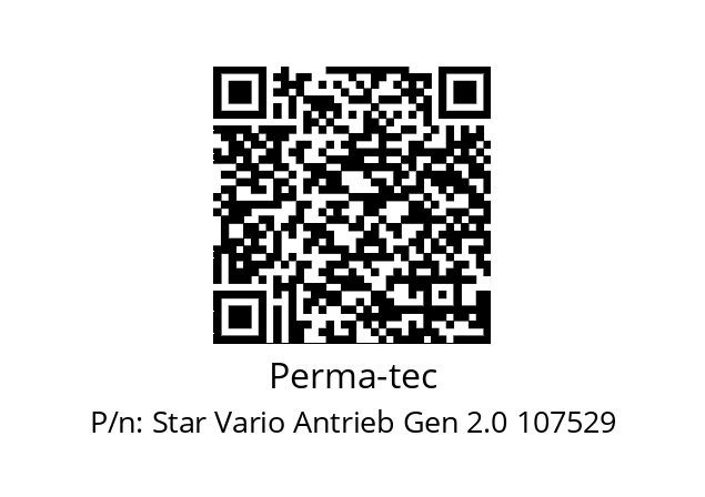   Perma-tec Star Vario Antrieb Gen 2.0 107529