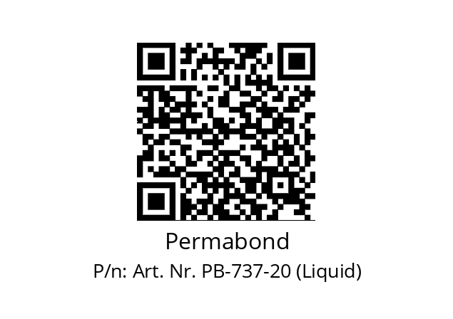   Permabond Art. Nr. PB-737-20 (Liquid)