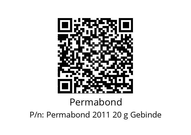   Permabond Permabond 2011 20 g Gebinde