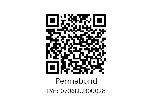   Permabond 0706DU300028