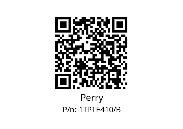   Perry 1TPTE410/B