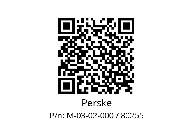   Perske M-03-02-000 / 80255