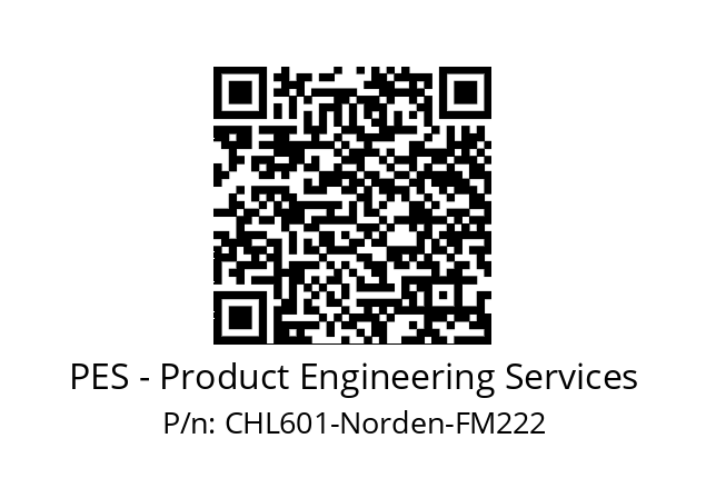   PES - Product Engineering Services CHL601-Norden-FM222