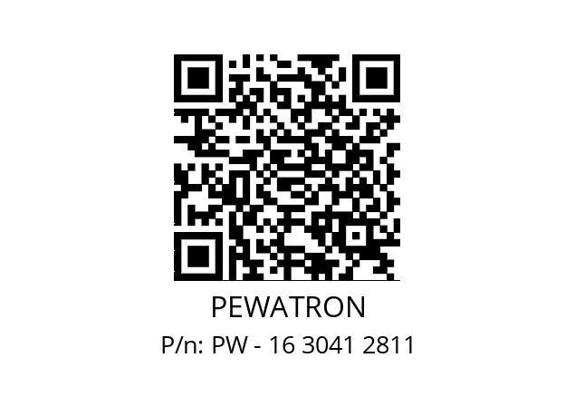   PEWATRON PW - 16 3041 2811