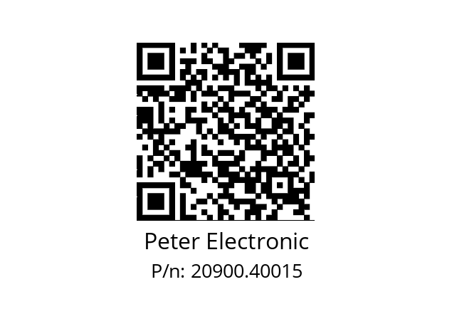   Peter Electronic 20900.40015