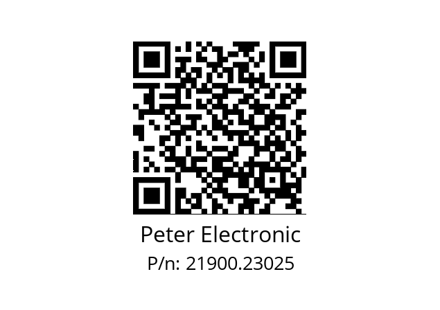   Peter Electronic 21900.23025