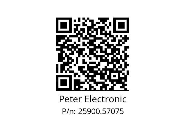   Peter Electronic 25900.57075