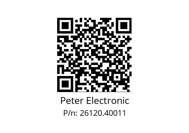   Peter Electronic 26120.40011