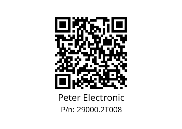   Peter Electronic 29000.2T008