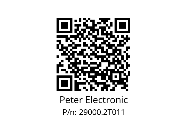   Peter Electronic 29000.2T011