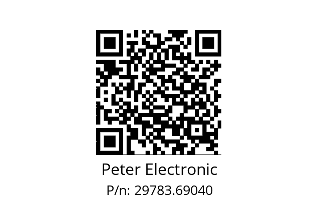   Peter Electronic 29783.69040