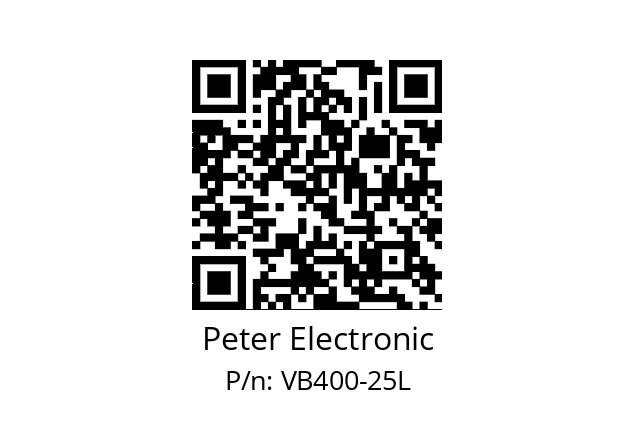   Peter Electronic VB400-25L