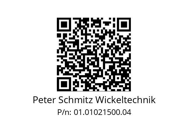   Peter Schmitz Wickeltechnik 01.01021500.04