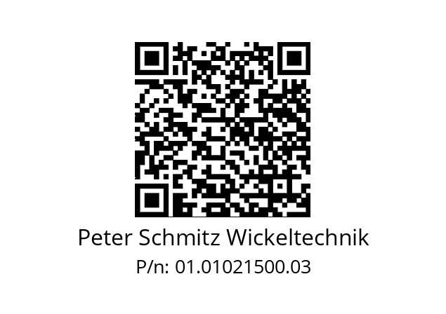   Peter Schmitz Wickeltechnik 01.01021500.03