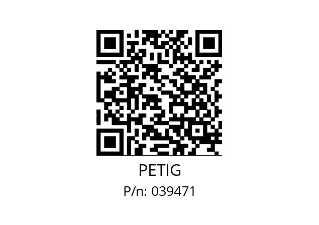   PETIG 039471