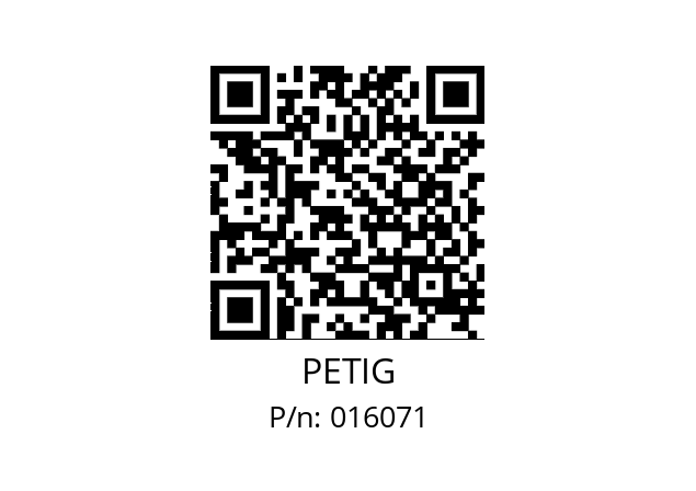   PETIG 016071