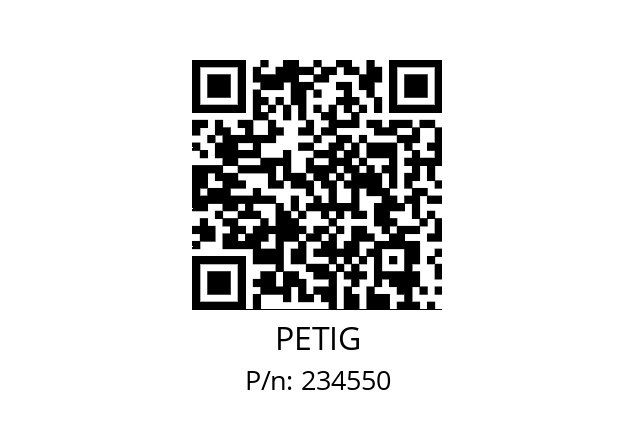   PETIG 234550