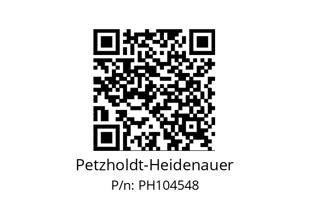   Petzholdt-Heidenauer PH104548