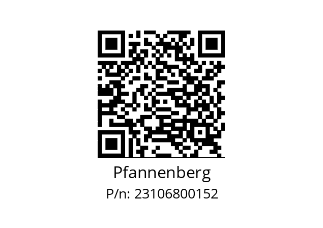   Pfannenberg 23106800152