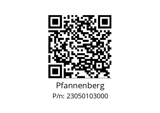   Pfannenberg 23050103000