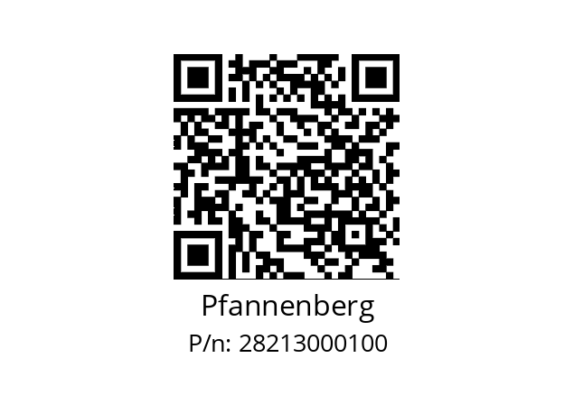   Pfannenberg 28213000100