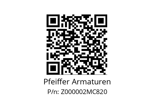   Pfeiffer Armaturen Z000002MC820