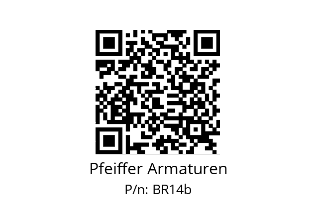   Pfeiffer Armaturen BR14b