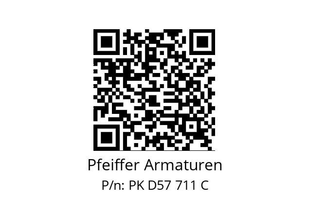   Pfeiffer Armaturen PK D57 711 C