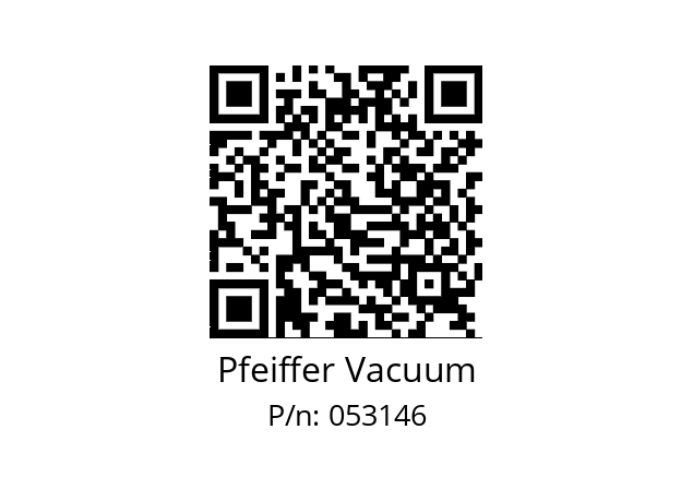   Pfeiffer Vacuum 053146