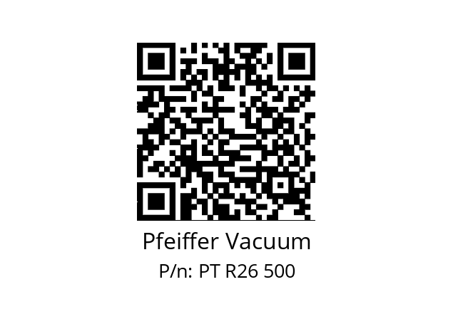   Pfeiffer Vacuum PT R26 500