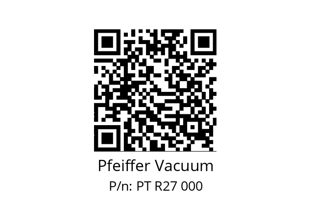   Pfeiffer Vacuum PT R27 000