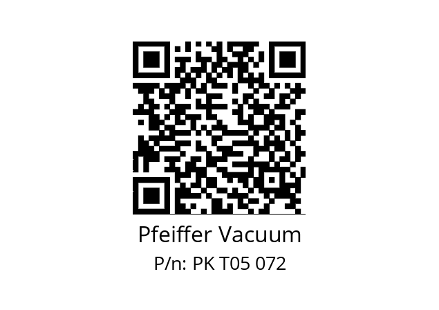   Pfeiffer Vacuum PK T05 072