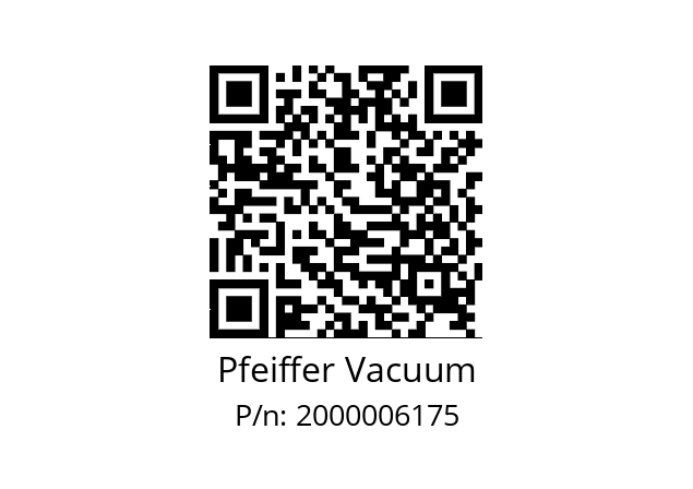   Pfeiffer Vacuum 2000006175