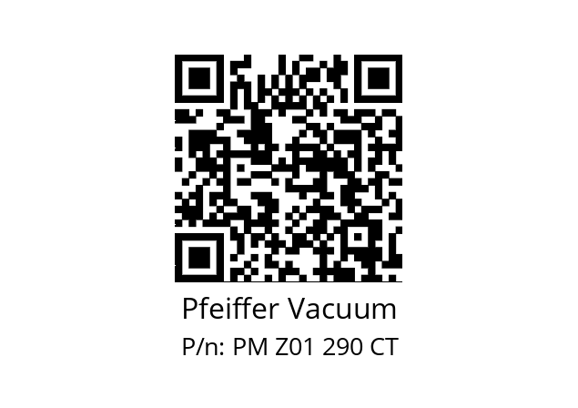   Pfeiffer Vacuum PM Z01 290 CT