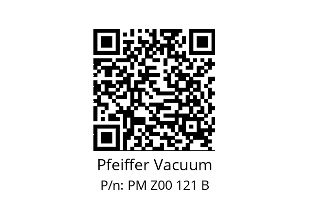   Pfeiffer Vacuum PM Z00 121 B