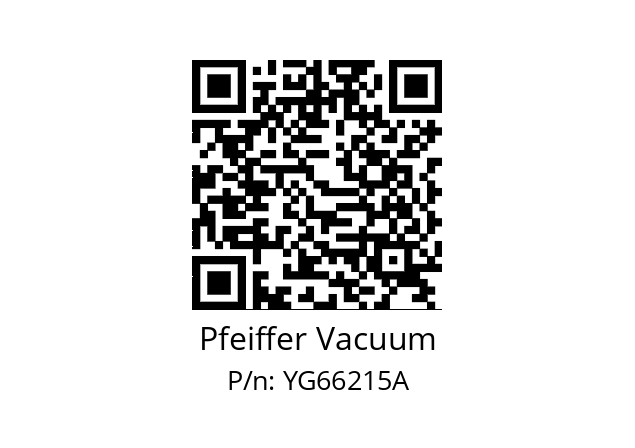   Pfeiffer Vacuum YG66215A