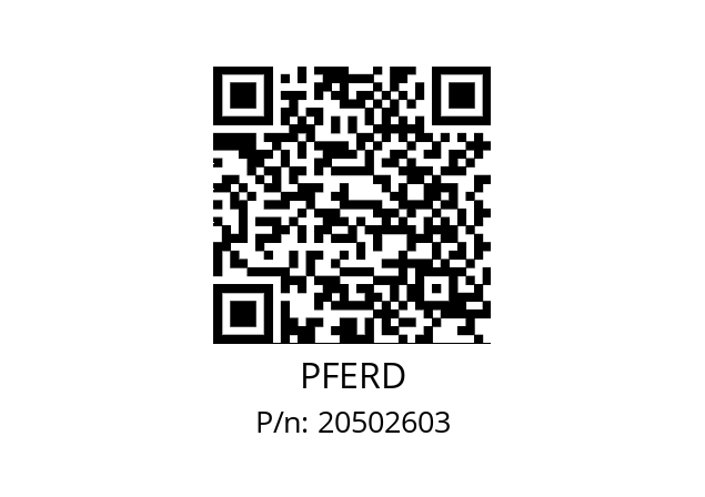   PFERD 20502603