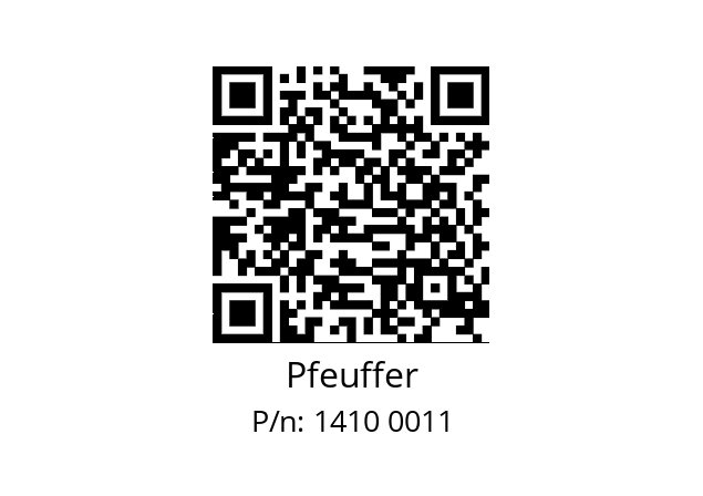   Pfeuffer 1410 0011