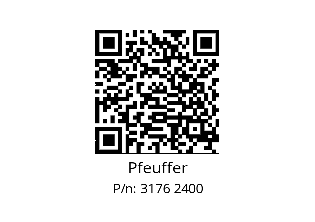   Pfeuffer 3176 2400