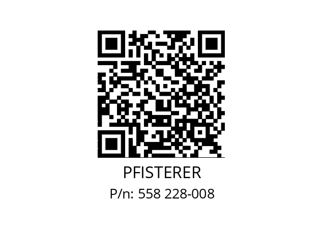   PFISTERER 558 228-008