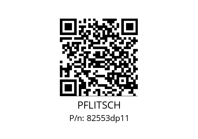   PFLITSCH 82553dp11