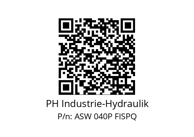   PH Industrie-Hydraulik ASW 040P FISPQ