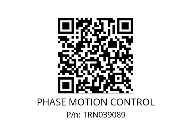   PHASE MOTION CONTROL TRN039089