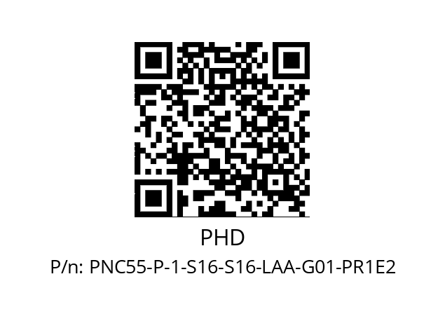   PHD PNC55-P-1-S16-S16-LAA-G01-PR1E2