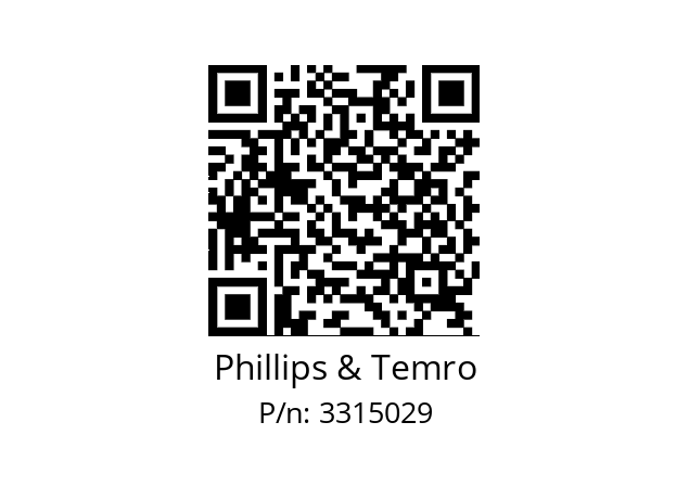   Phillips & Temro 3315029