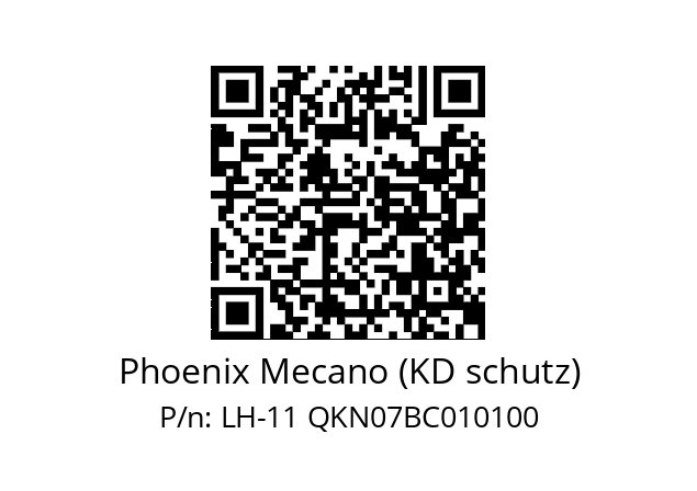   Phoenix Mecano (KD schutz) LH-11 QKN07BC010100