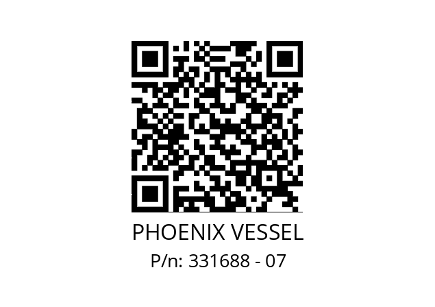   PHOENIX VESSEL 331688 - 07