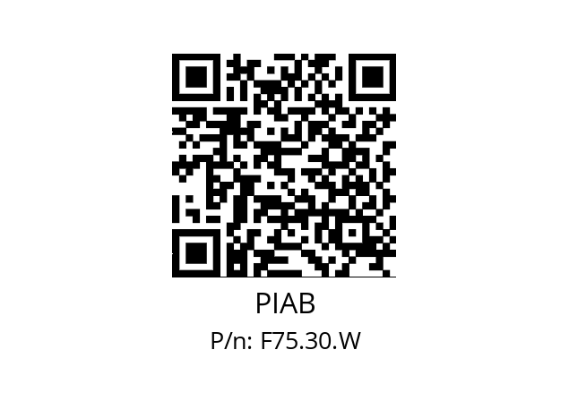   PIAB F75.30.W