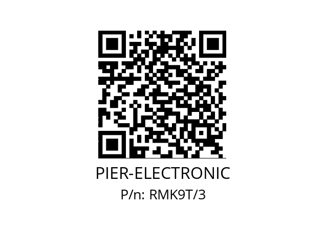   PIER-ELECTRONIC RMK9T/3