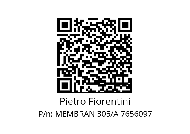   Pietro Fiorentini MEMBRAN 305/A 7656097